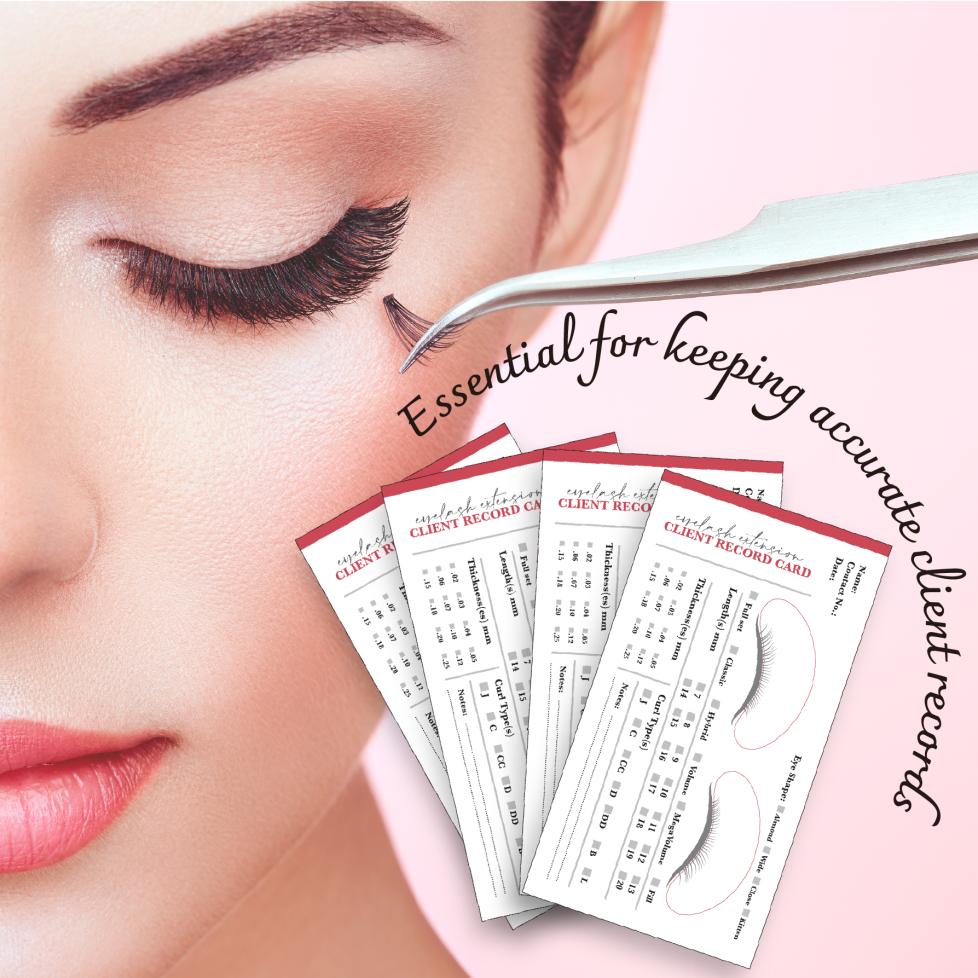 Client Record Card - 100 pcs