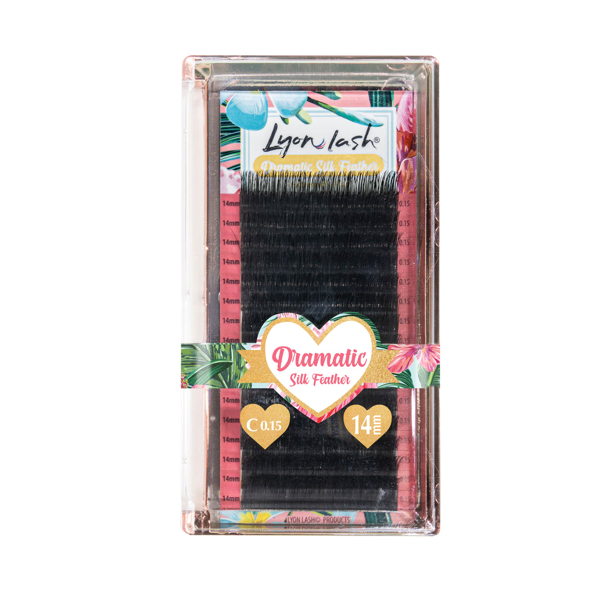 Dramatic Silk Feather - D Curl - Flat