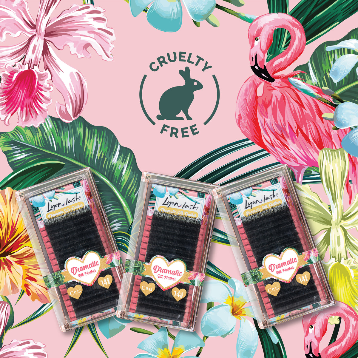 Dramatic Silk Feather - CC Curl - Flat