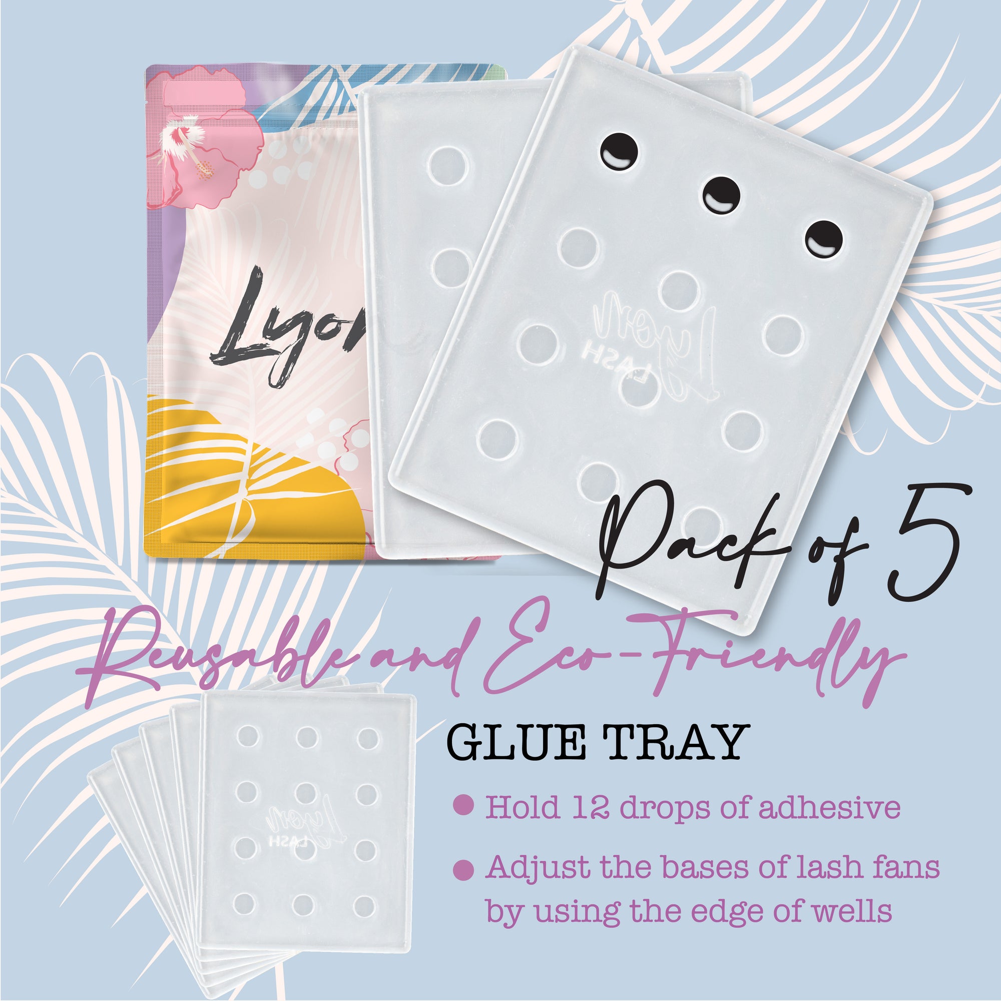 Glue Tray / Glue Palette (5pcs)