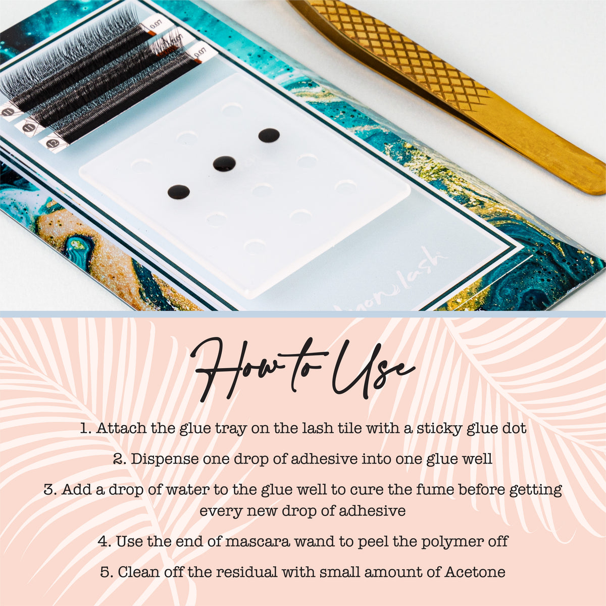 Glue Tray / Glue Palette (5pcs)