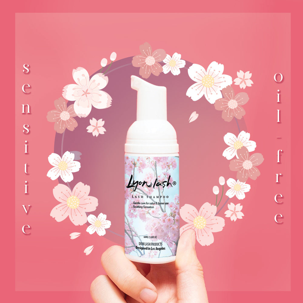 Eyelash Extension Shampoo 150ml + 2 Brushes + 2 Mascara Wands